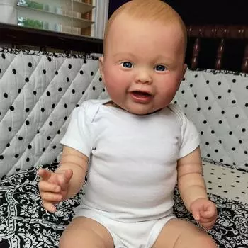 BZDOLL 60 см 3D краска для кожи художественная кукла с сосудистыми венами мягкий силикон Reborn для мальчиков и девочек большой размер подарок на день рождения для малышей 60cm 3D-paint Skin Doll