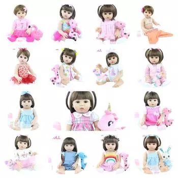 BZDOLL выглядит настоящим, 48 см, полностью силиконовая кукла Reborn, игрушки, реалистичные, мягкие, 19 дюймов, виниловое тело, принцесса, подарок на день рождения для девочек, Bonecas, игрушка для купания Girl-14