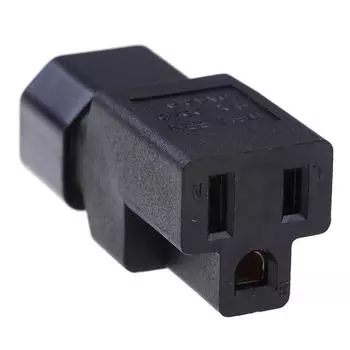 C14 к Nema 5-15R Pdu Usp адаптер питания IEC Male к Us Female адаптер вилка