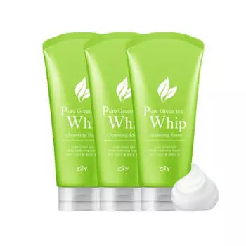 C2Y Чистая очищающая пенка с зеленым чаем 120 мл * 3 шт.