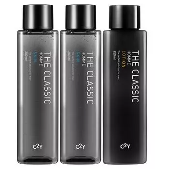 C2Y The Classic Men s Cosmetics 2 skins + 1 lotion, total 750ml skin lotion, 1, 250ml