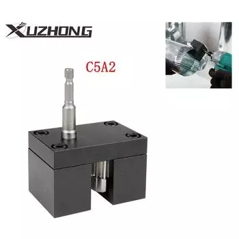 C5A2 Прочный металлический ударный инструмент с электроприводом для обжима электрических инструментов эффективно обжимает оцинкованные круглые воздуховоды и черные трубы для печей