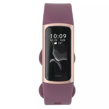 C68 Smart Bracelet IP68 Водонепроницаемый 90 мАч USB зарядка Шагомер Температура Мониторинг сна Спорт фиолетовый