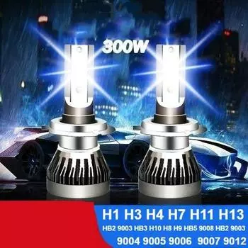 C6 АВТОМОБИЛЬНАЯ СВЕТОДИОДНАЯ ЛАМПА H7 LED H4 H8 H9 H11 АВТОМОБИЛЬНЫЙ LED H1 H3 880 HB3 9005 HB4 9006 9007 9004 H13 Автомобильные светодиодные фары 6000K