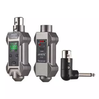 C-01 UHF профессиональный проводной микрофонный преобразователь беспроводной микрофонный передатчик и приемник прием передача совместим с динамическим