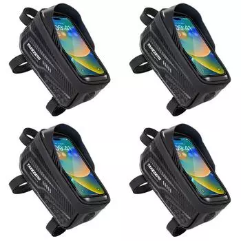 C# 1L сумка для верхней трубы велосипеда водонепроницаемая 6,8-дюймовый сенсорный экран шоссейный велосипед аксессуар