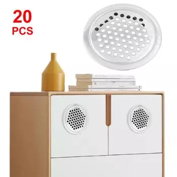 C# 20 шт. круглые вентиляционные отверстия 29/35/53 мм из нержавеющей стали для кухни и ванной комнаты 29mm