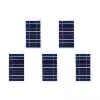 C# 2W 5V солнечная панель водонепроницаемое зарядное устройство для кемпинга пеший туризм