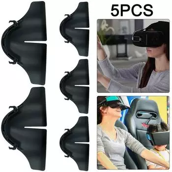 C# 5 шт. силиконовая VR носовая подушечка моющаяся антипротекающая носовая подушечка для Meta Quest 3