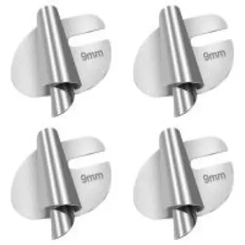 C# 9 мм универсальная швейная машина с роликовой лапкой для подгибки нити для дома и промышленности (9