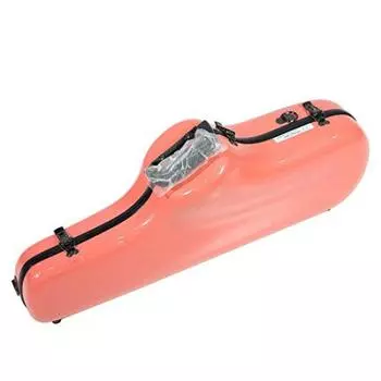 C.C. Shiny Case II Alto Saxophone Case CC2-AS-SPK Salmon Pink