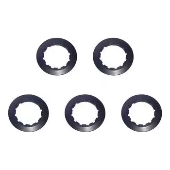 C# Cassette Lockring 7075 Aluminum 11T Lock Ring for MTB Road Bike (Black)