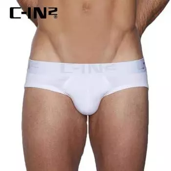 C-IN2 Мужские хлопковые трусы с низкой посадкой — сексуальные, удобные, дышащие, однотонные 005 Extra Large