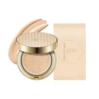 C&P Propolis Ampoule in Mat Cushion 15g + Refill 15g, No. 21 Light Bay..., 1 piece
