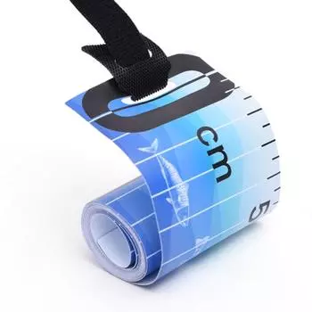 C# ПВХ рыболовная линейка водонепроницаемый рыболовный инструмент без деформации для рыбалки (синий)