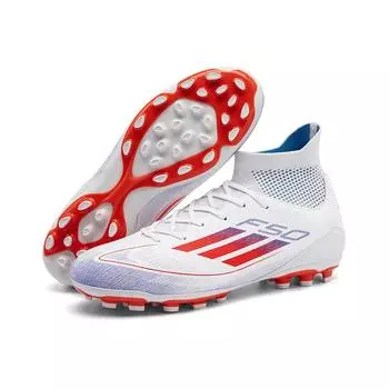 C Romesi Genuine Long Nail Football Shoes Boys Students Broken Nails Breathable Putian High Top Training Shoes Men and Women 33