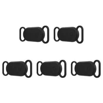 C# силиконовый чехол водонепроницаемый держатель для собачьего ошейника для Galaxy SmartTag2(черный)