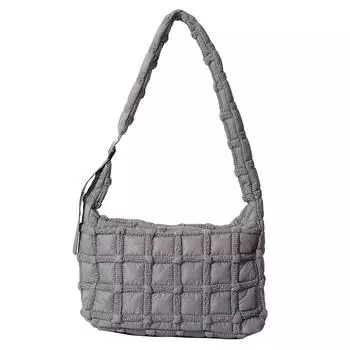 C# стеганая сумка через плечо для женщин с застежкой-молнией, однотонная для работы и путешествий оранжевый