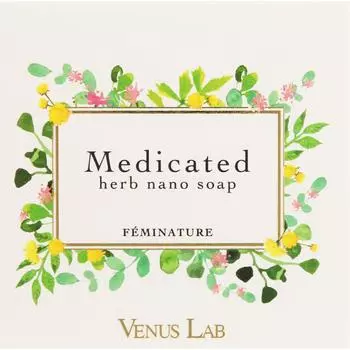 C-Style Venus Labo Feminatur Лекарственное травяное нано-мыло 100 г (Квази-лекарство) Увлажняющие средства Уход за телом Применение] Вспеньте средство в воде или теплой воде, смойте