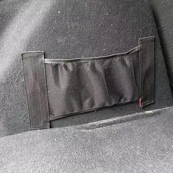C# сумка для хранения карман для автомобиля задняя сетка багажник сиденье эластичная струна сетка (S)