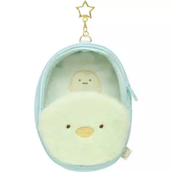 CA44202 Sumikkogurashi Plush Pouch Penguin?