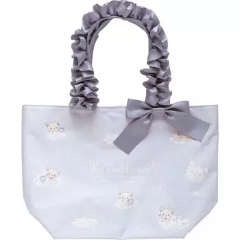 CA57401 Rilakkuma Korilakkuma Пустая мини-сумка Kururin из сахарной ваты
