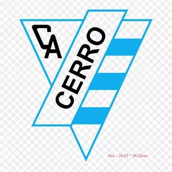 Ca Cerro CA Cerro FC термопереносная печать с утюгом, виниловые нашивки, наклейки для одежды, аппликации «сделай сам», моющиеся нашивки
