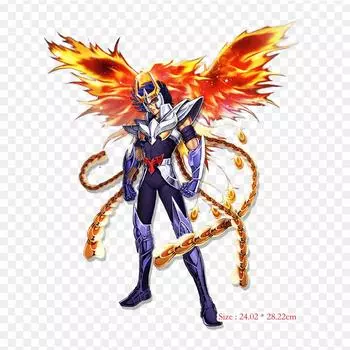 Caballero Del Zodiaco Ikki Phoenix Ikki Pegasus Seiya железные нашивки для одежды, аппликации, наклейки на одежду, термочувствительная нашивка на заказ