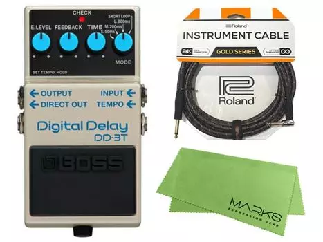 Cable Cross BOSS Эффектор Цифровая задержка [Roland + Set] - DD-3T