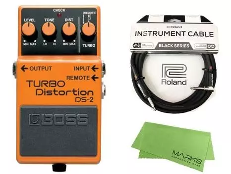 Cable Cross BOSS TURBO Distortion Distortion [Roland + Set] DS-2