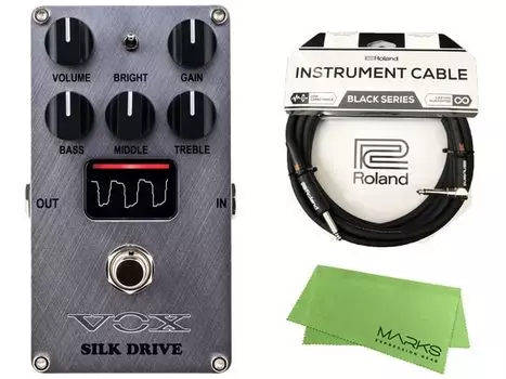 Cable Cross VOX VALVENERGY Ламповый усилитель Педаль Эффектор SILK DRIVE [Roland + Set] - (ВЭ-СД)