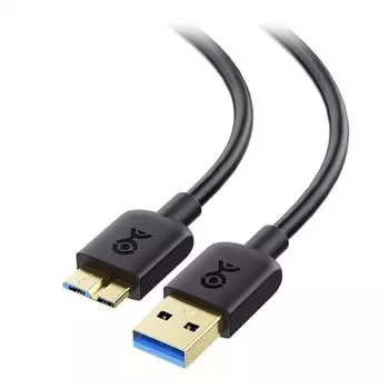 Cable Matters Micro USB Cable Micro USB 3.0 Cable USB Micro B Cable 3m Compatible with HDD/SSD External Drive