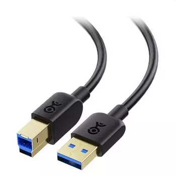 Cable Matters USB 3.0 Cable 3m USB 3.0 A B Cable Black USB Type A Male Type B Male