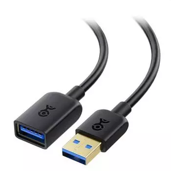 Cable Matters USB Extension Cable 3m USB3.0 Extension Cable USB3.0 Extension Cable Type A Male Female USB Extension Cord Super Fast Black Compatible w