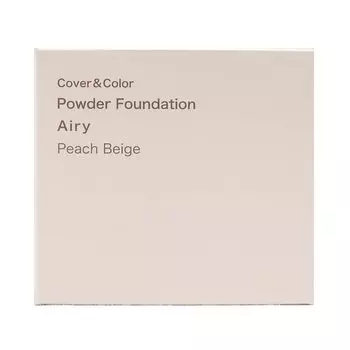 CAC Powder Foundation Airy Peach Beige Refill