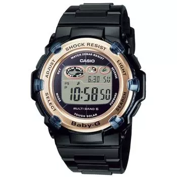 [Casio] Часы Babygie [Радио Солнечный Супер Иллюминатор Типа (Светодиодный светильник высокой яркости) BGR-3003U-1JF Женский Черный