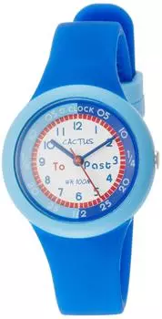 [Cactus] Kids Watch 10 ATM Water Resistant CAC-92-M03 Genuine Imported Product Blue