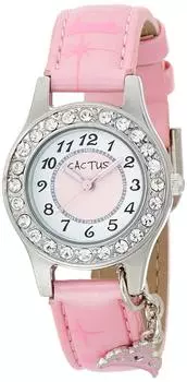 [Cactus] Детские часы с подвеской CAC-71-L05 Оригинальный импортный продукт Розовый