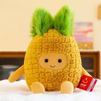 Cactus Plush Toy Pineapple Creative Plush Pillow Children S Soothing Ragdoll Pineapple Doll 20cm