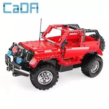 Cada C51001 Jeep Wrangler Off-road Warrior Хобби и творчество игрушки с дистанционным управлением RC машинки игрушки для мальчиков подарок Without Box