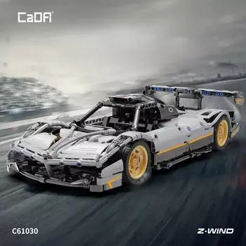 Cada C61030 Pagani Z-Wind Развивающая игрушка Строительные блоки Игрушки Модель Строительные наборы Игрушки и хобби для детей Without Box