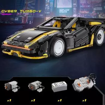 Cada C63001 Cyber Turbo-V Игрушки для хобби и творчества с дистанционным управлением Радиоуправляемые машинки Игрушки для мальчиков Подарок