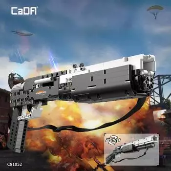 Cada C81052 Дробовик Развивающие игрушки Строительные блоки Игрушки Модель Строительные наборы Игрушки и хобби для детей Without Box