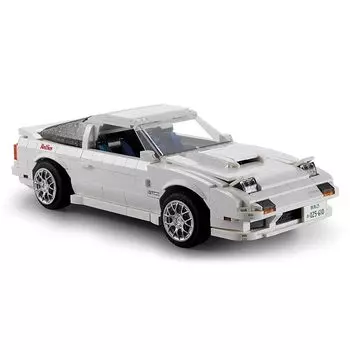 CaDA initial D 1/12 масштаб mazda RX-7 FC3S Ryosuke Takahashi / Initial D официальный лицензионный блок 1552 детали (Рёсуке Такахаши)