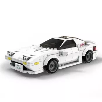 CaDA Initial D Scale Mazda FC3S Ryosuke Takahashi Initial D официально лицензированный блок 282 детали 1/24 RX-7 / (Рёсуке Такахаши)