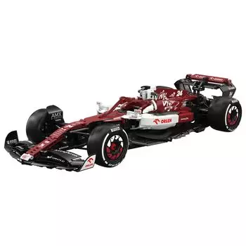 CaDA Scale Car Series Alfa Romeo F1 Team Oren C42 2022 Alfa Romeo официально лицензированный блок 1868 деталей Romeo 1/8 / (Альфа Ф1)