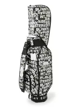 Caddy bag pattern 46 inch Golf CB x Logo pattern FR [Master Bunny] [All-over series] (Free-standing type, 9.0 type, 3.5 kg, compatible) / /