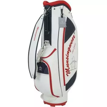 Caddy Bag Type 5 Division Compatible with 46 Inch Matte Material Golf MQCWJJ01 WH00 [Munsingwear] 3.0kg 8.5 Women s (White)