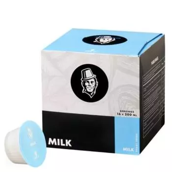 Cafe Capsulene Nescafe Совместимые капсулы Молоко 16 капсул
