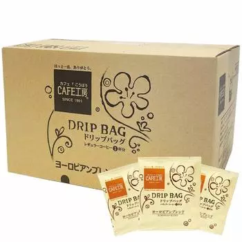 Cafe Kobo Drip Bag Кофе Европейская смесь 9 г x 100 пакетиков